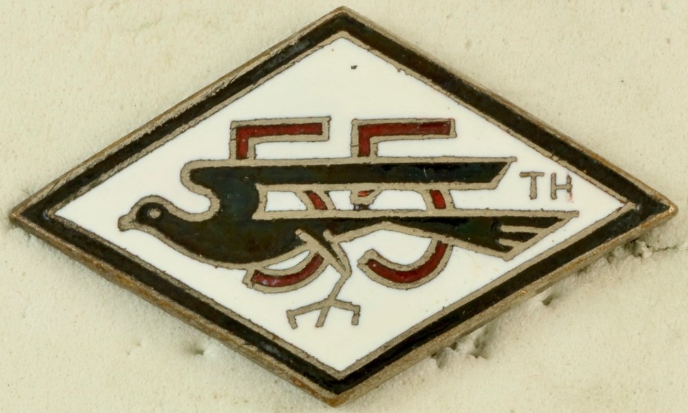 55th Transportation Battalion Crest DI/DUI CB Foreign Made