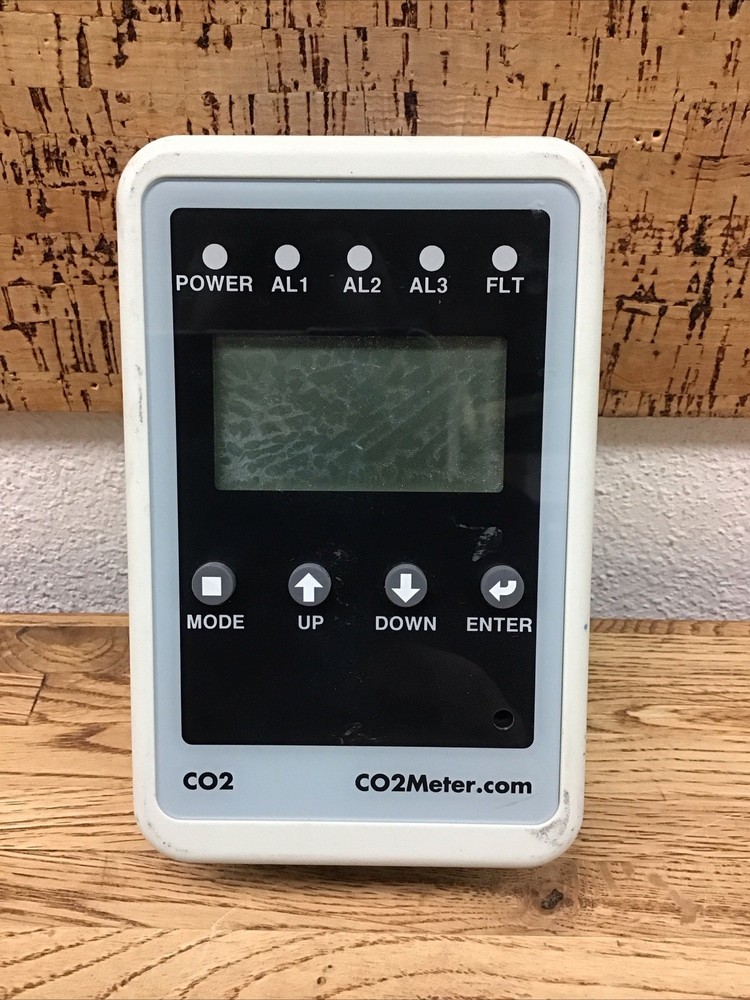 CO2Meter Remote CO2 Storage Safety Dual Alarm CO2Meter.Com C-4 # 64