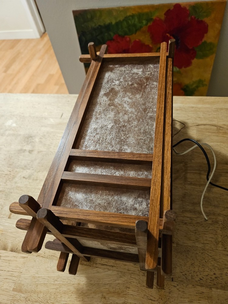 Mission Walnut Sconces