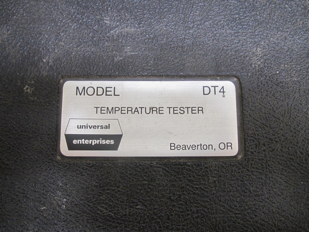 Universal Enterprises Temperature Tester Model DT4 Digital Thermometer