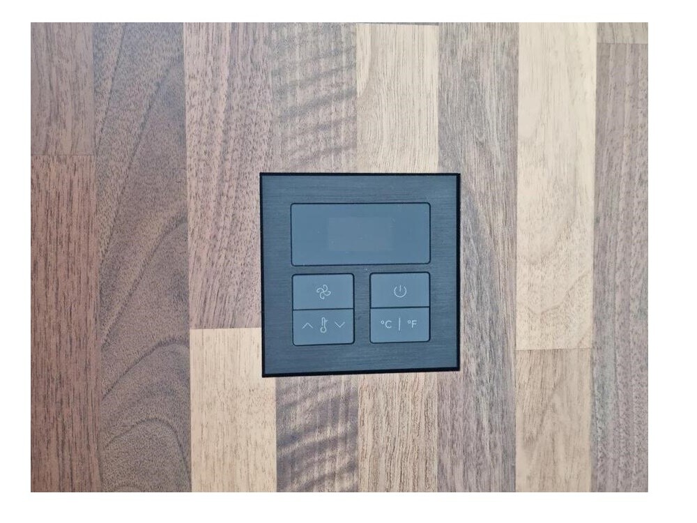 Wall-Smart 084-1-246 Solid Surface Mount for Black Nova 1Module Low Voltage