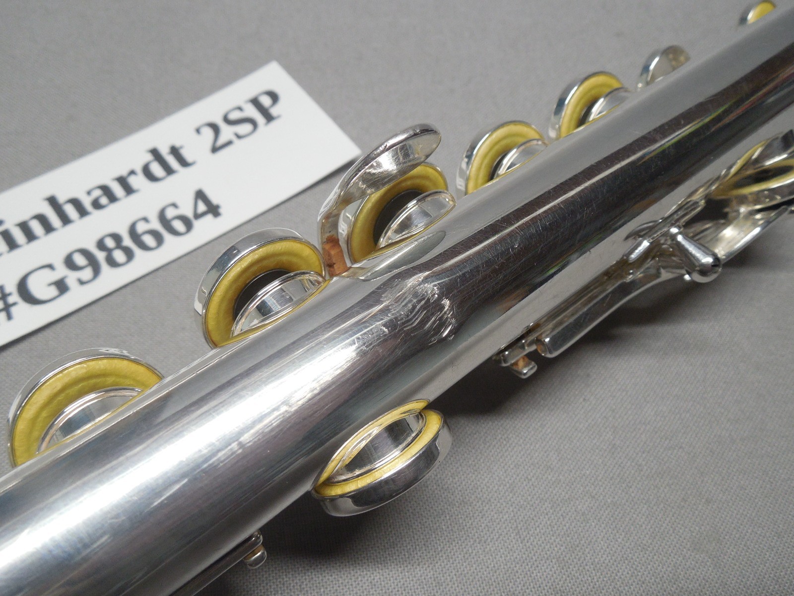 Gemeinhardt 2SP Silver Plated Flute w/ Case New Pads Polished Reconditioned