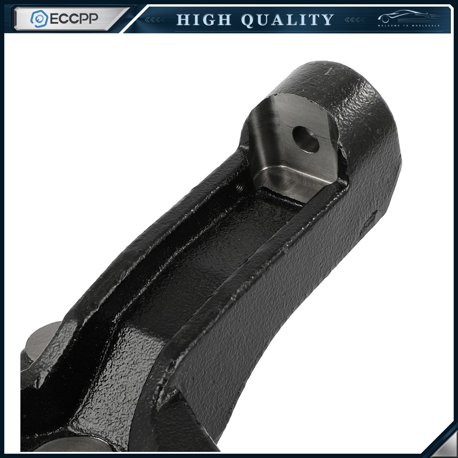 Pair 4.5" Lift Spindles For Chevy Silverado 1500 GMC Sierra 1500 2WD 2007-2017