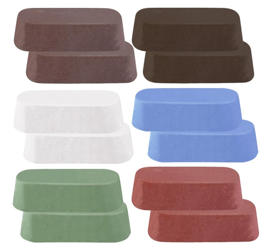 12 Pcs Metal Buffing Polishing Compound for Buffing Wheel, Buffing Wheel Comp...