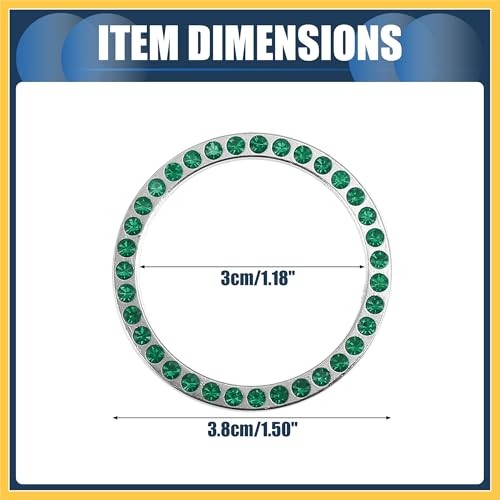 Universal Bling Car Engine Start Stop Button Cover, One Click Push Start