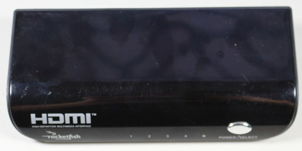 Rocketfish HDMI Switcher 4-port Switch Selector RF-HDMI4