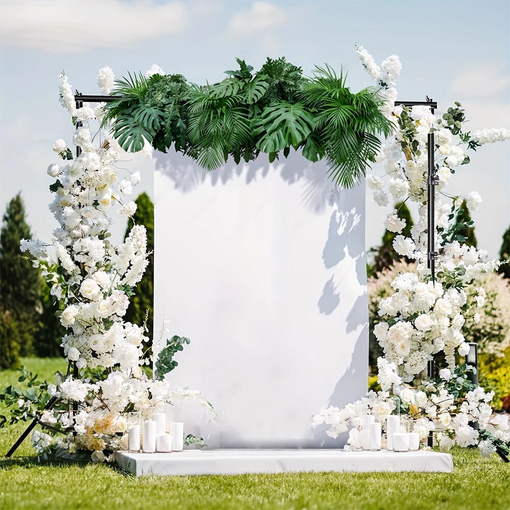 Adjustable Backdrop Stand Background Support System with Carrying Bag + 4 Clamps