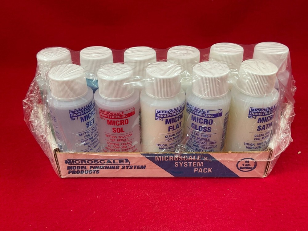 Microscale Industries SP System Pack 11 bottles 1oz  full complete set sol micsp