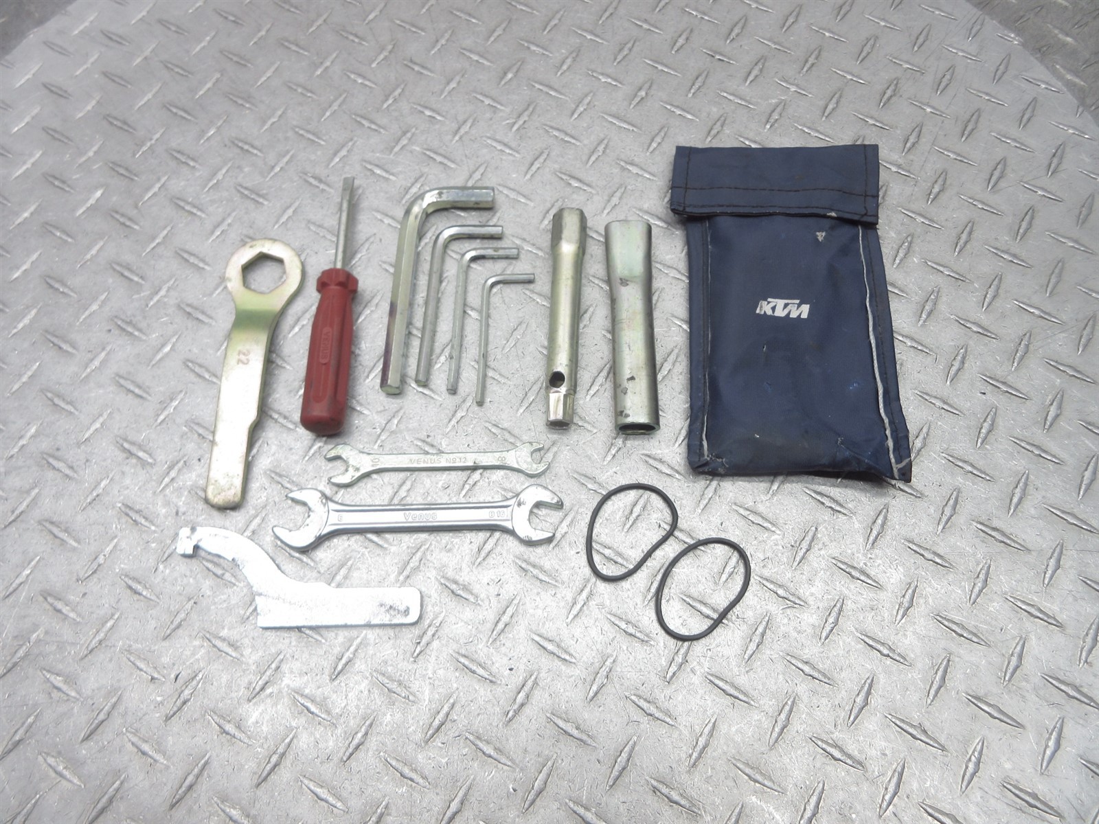 2016 14-17 KTM 390 Duke OEM Tools Tool Kit Bag Pouch Set