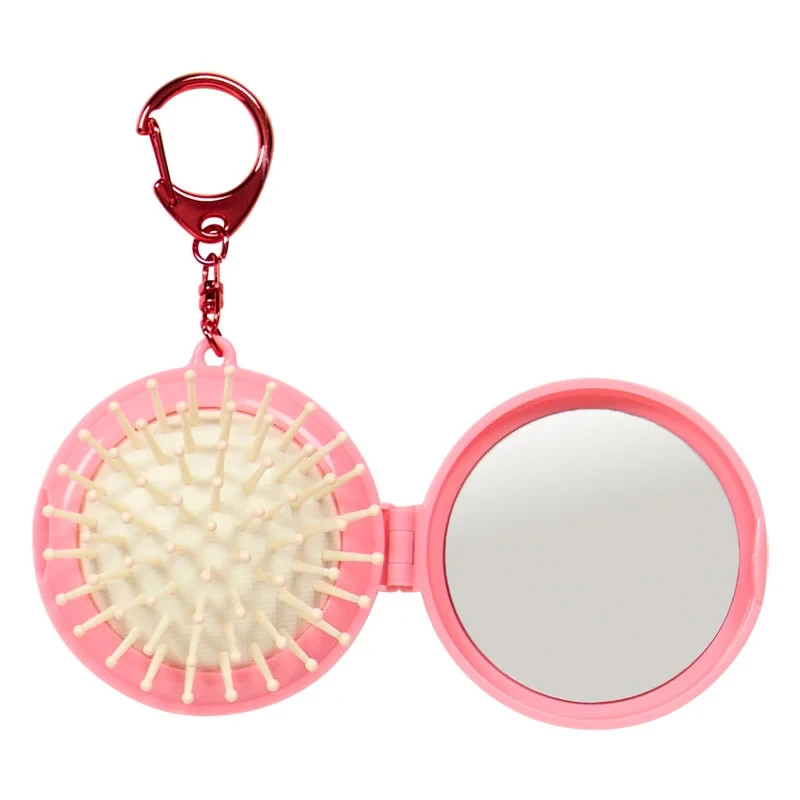 # Sanrio Compact Brush with Mirror - Choco Cat