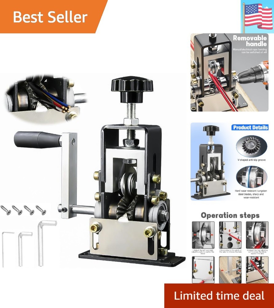 Automatic Copper Wire Stripper Machine, Pelador de Cable Electrico, Drill Pow...