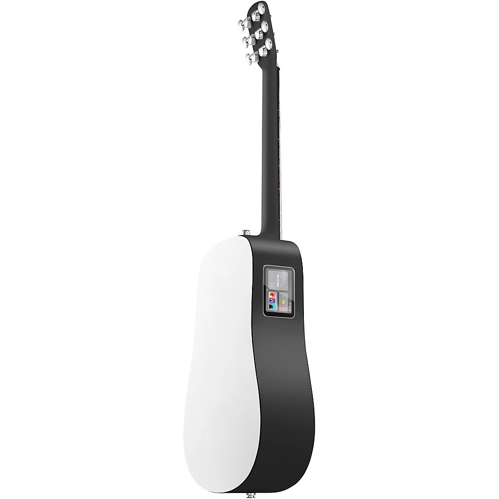 LAVA MUSIC ME PLAY 36" Acoustic-Electric Guitar w/Lite Bag Nightfall-Frost White