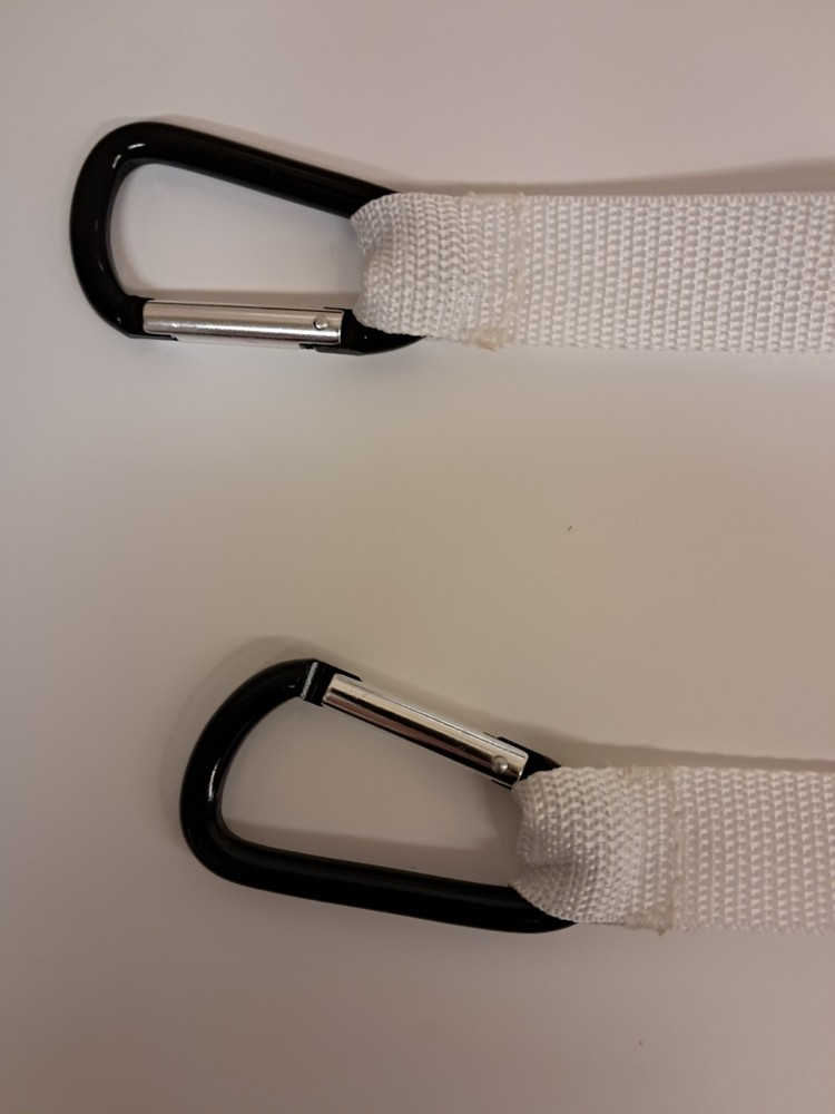 Simple White Compound Bow Strap Size-Large