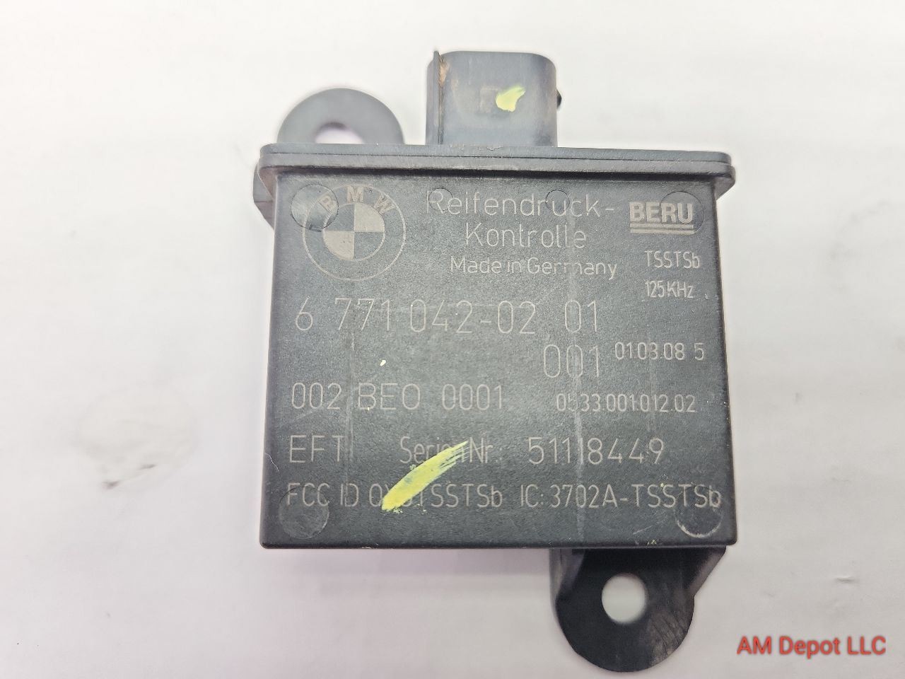 2008 Mini Cooper S R56 R55 TPMS RDC Trigger Transmitter 36236771042