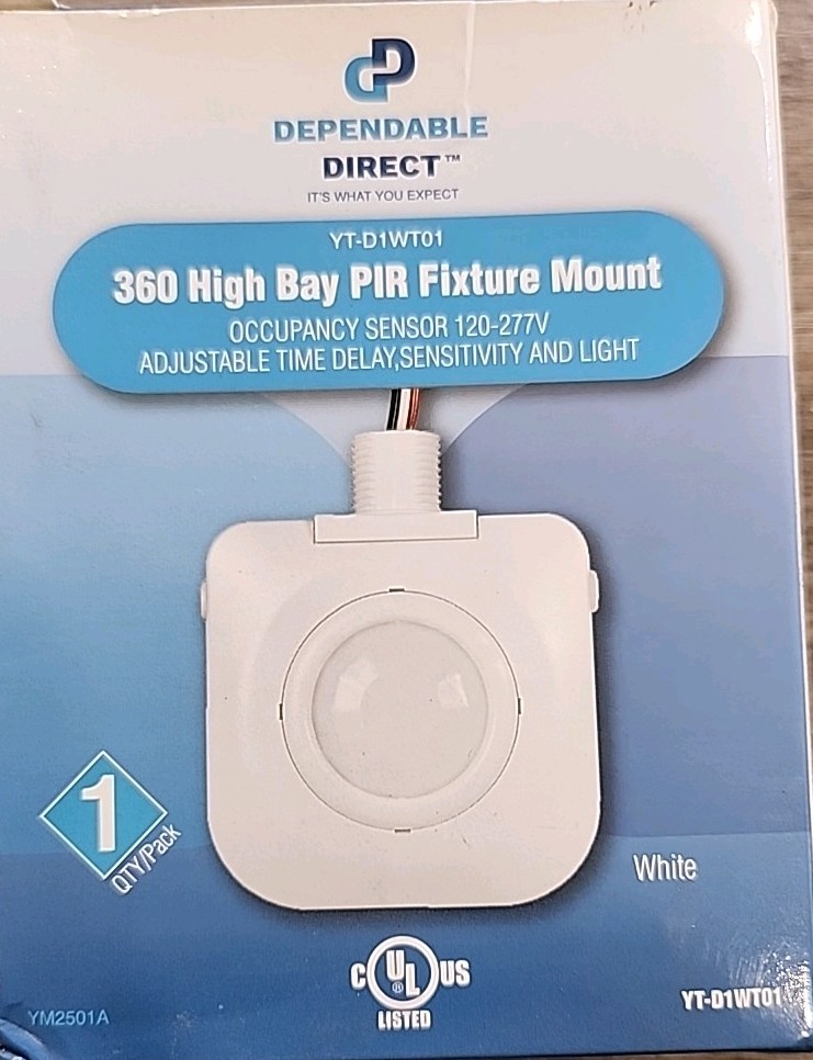 High Bay PIR Fixture Mount Occupancy Sensor - New Open Box