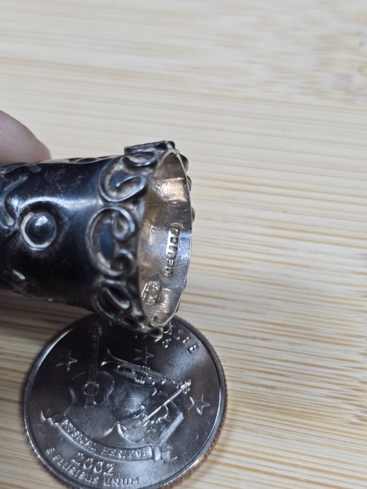 ✨x2 Sterling THIMBLES * .925 Sterling Silver