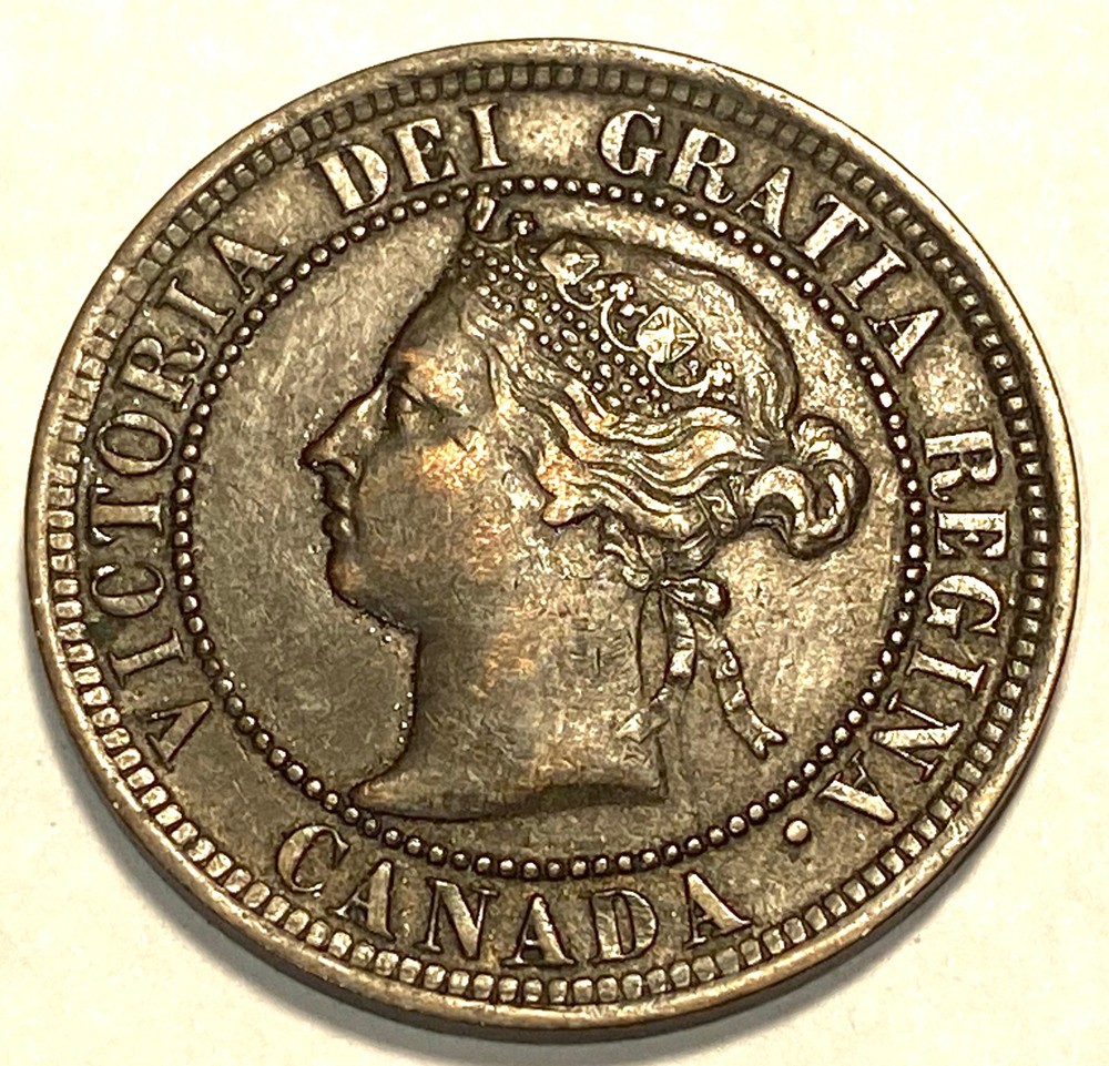 1888 Canada Large Cent Higher Grade #3