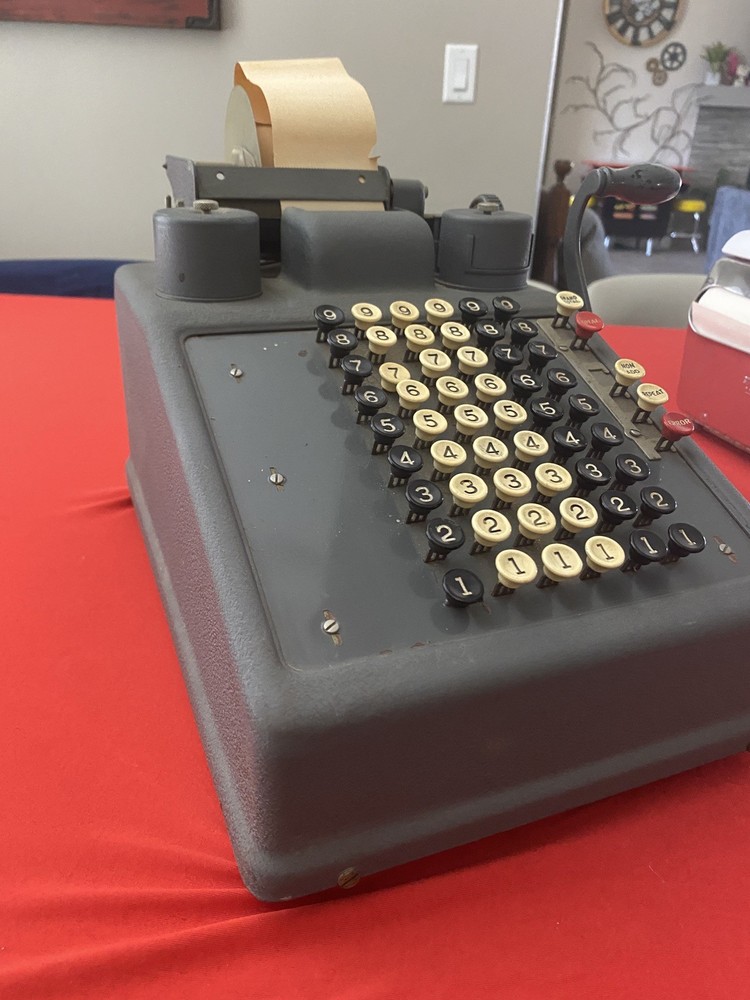 Vintage Burroughs adding machine , Collectible, Antique