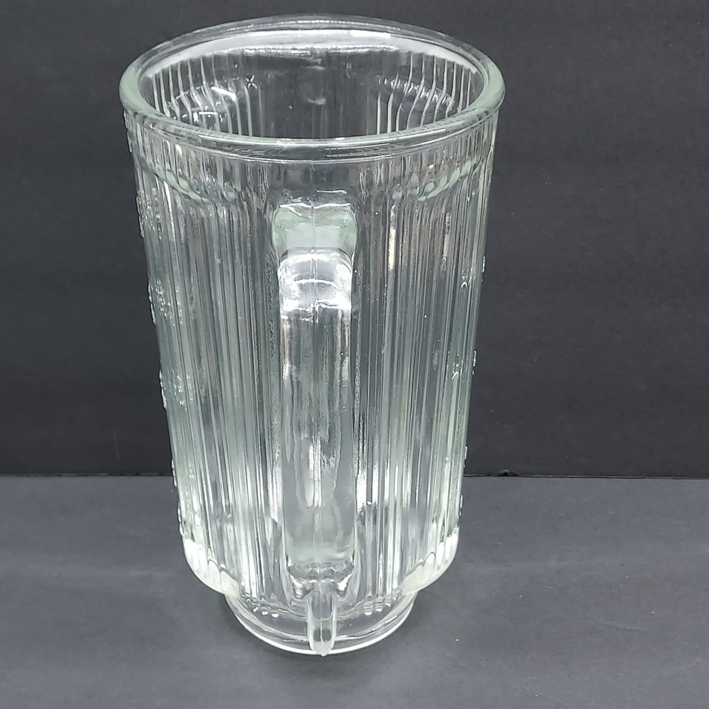 Waring Blender Replacement 14BL16 Solid Glass Pitcher 5C/40oz/ 1L w/ Cap ONLY