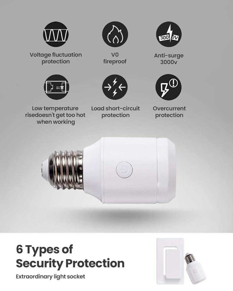 Wireless Light Switch for Pull Chain Lighting