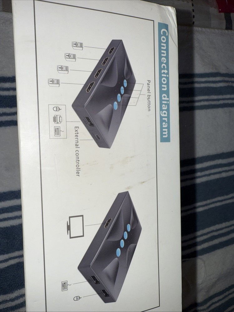 KVM Switch - USB Multi-Computer Switch