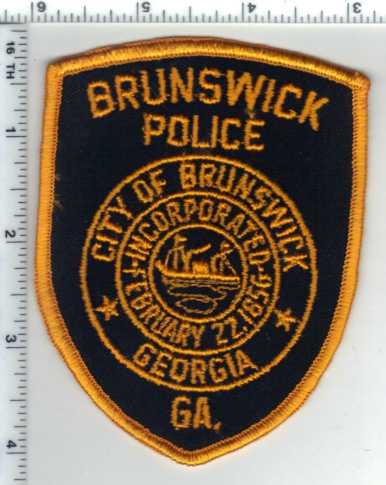 Brunswick Police (Georgia) old style Shoulder Patch