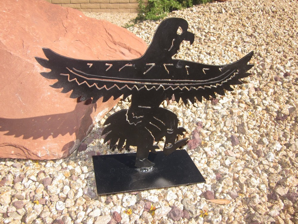 VINTAGE "DANCING EAGLE"~"EAGLE DANCER"~IRONWORK~EXQUISITE & UNIQUE~EXCELLENT!!