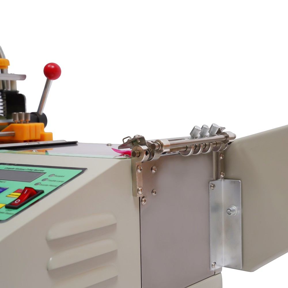 Webbing Cutting Machine Automatic Hot & Cold Tape Cutter for Elastic Band 280W
