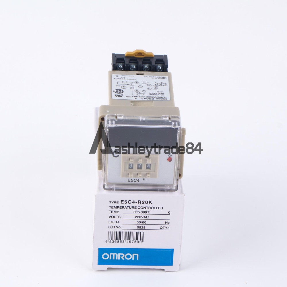 ONE E5C4-R20K 220VAC Temperature Controller 0-399°C NEW