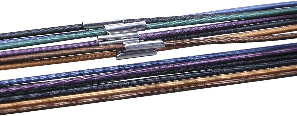 7 Random Color Notebook Elastic Spring Bands Connecting Insert Refill Replacemen