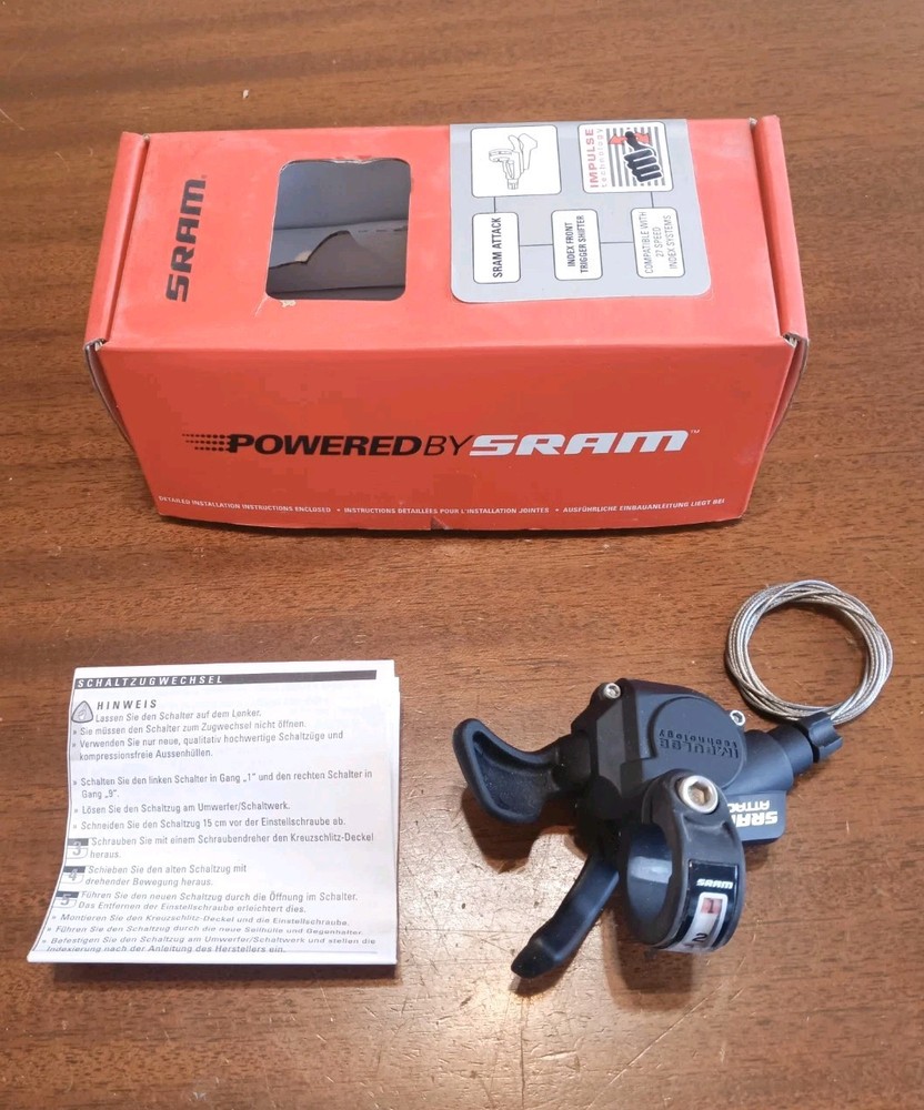 NOS Sram Attack Triple Front Trigger Shifter