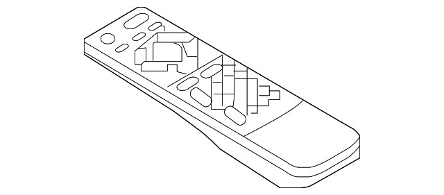 Genuine Nissan Remote Control 28298-1MA1A