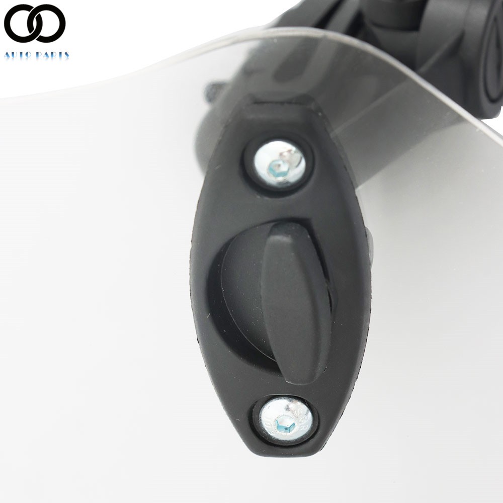 Universal Adjustable Clip-on Windscreen Extender Motorcycle Windshield Extension