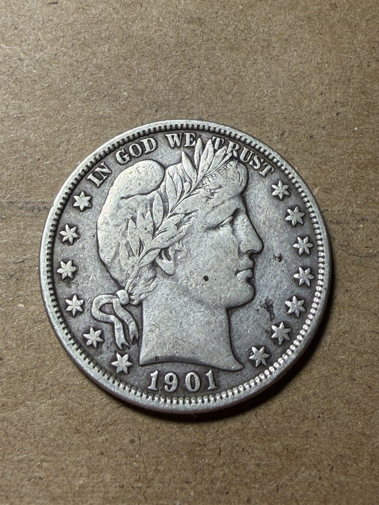 1901 Barber Half Dollar - As Shown! (#2256)