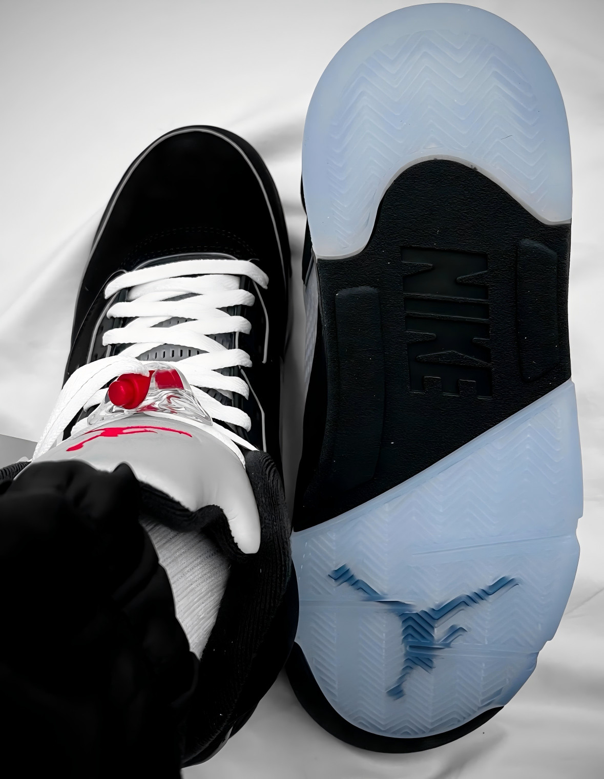 Jordan 5 "BLACK METALLIC REIMAGINED" Men's Basketball Shoes High Top