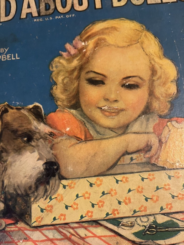 Round About Paper dolls Antique