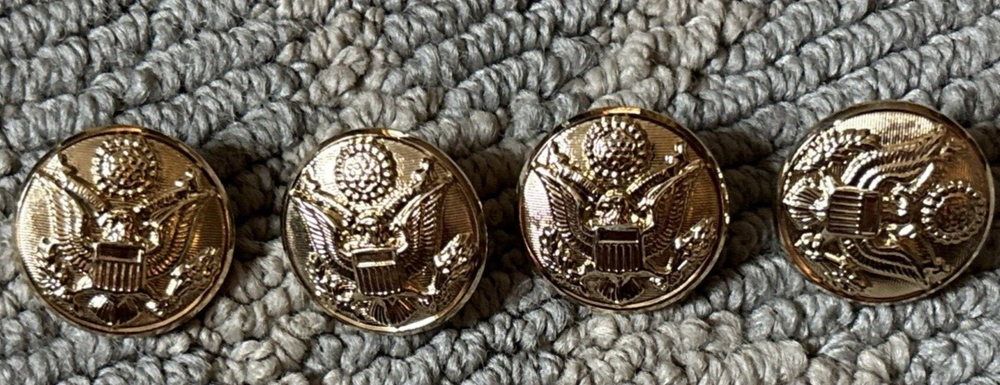 US Army Buttons & Badges Lot