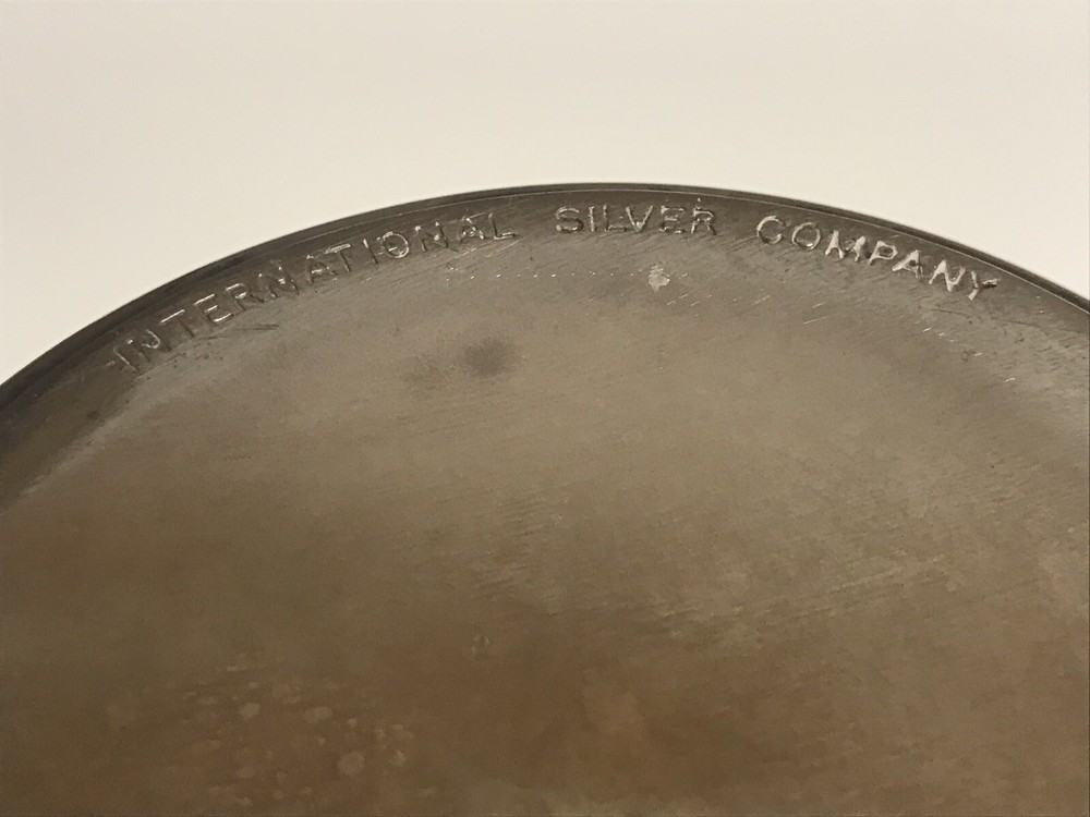 International Silver Co 7" Floral Vase