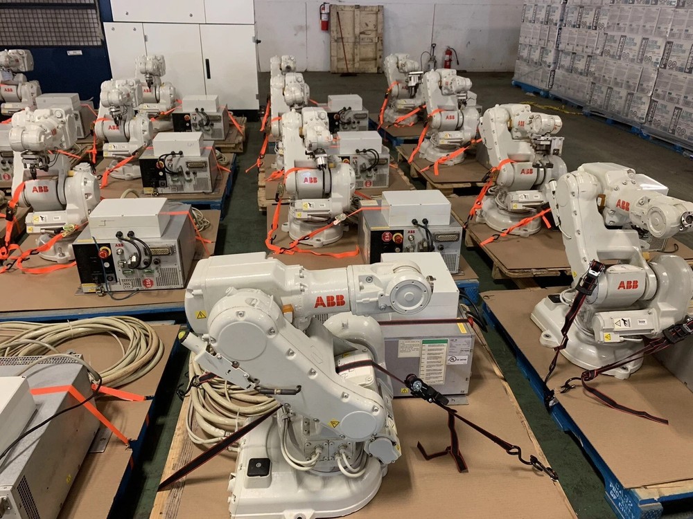 ABB IRB 140 Industrial Robots Includes IRC5 M2004 Compact Controller
