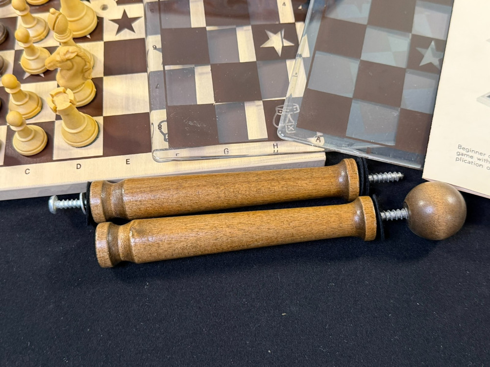 Vintage Space Chess 4D Chess Set Complete w Box Multi Level Board Game