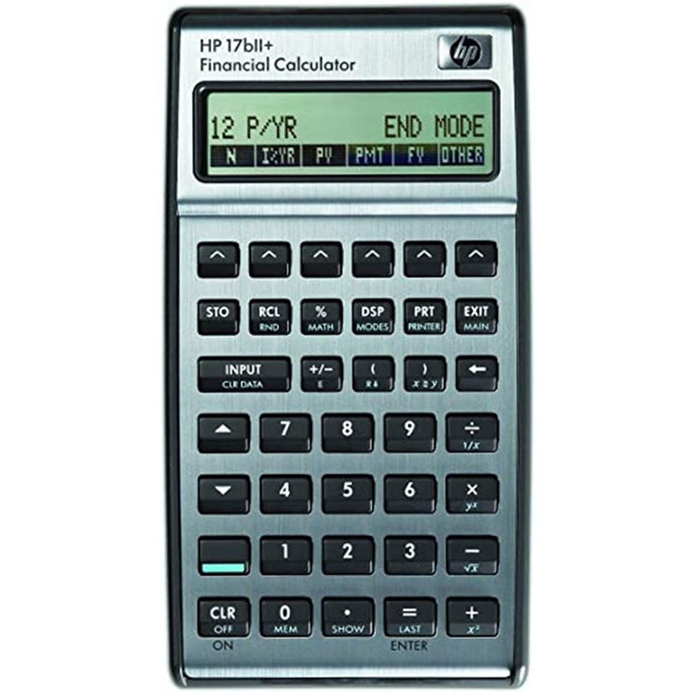 HP 17BII+ Calculator Powerful Business Financial Statistical Mathematic Features