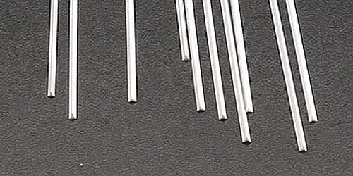 Plastruct Tees Styrene 3/64 (10) - Model Scratch Building Plastic Strips