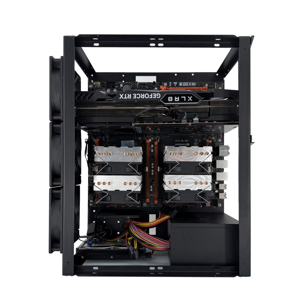 E02 Stackable Open Air Test Bench DIY PC chassis Fits ATX E-ATX X79 X99 Mobo