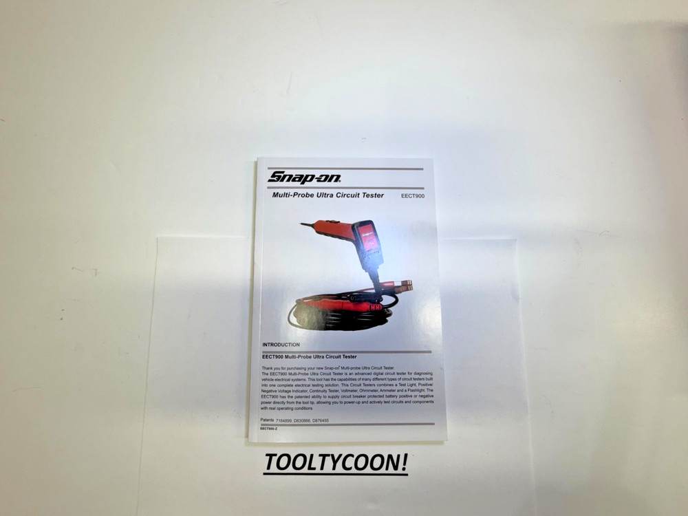 Snap-On NEW Multi-Probe Ultra Circuit Tester AC DC EECT900