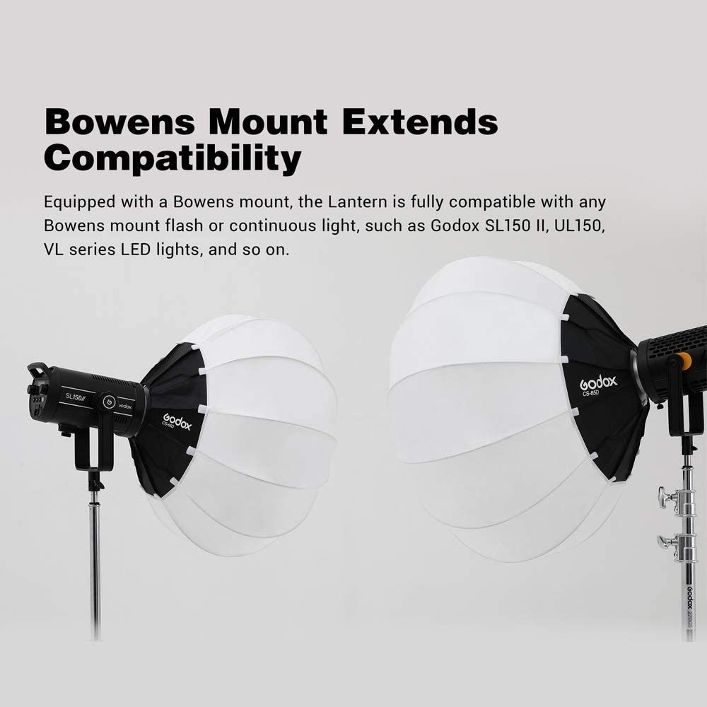 GODOX CS-65D 65cm Collapsible Lantern Softbox Omni-Directional Light Modifier