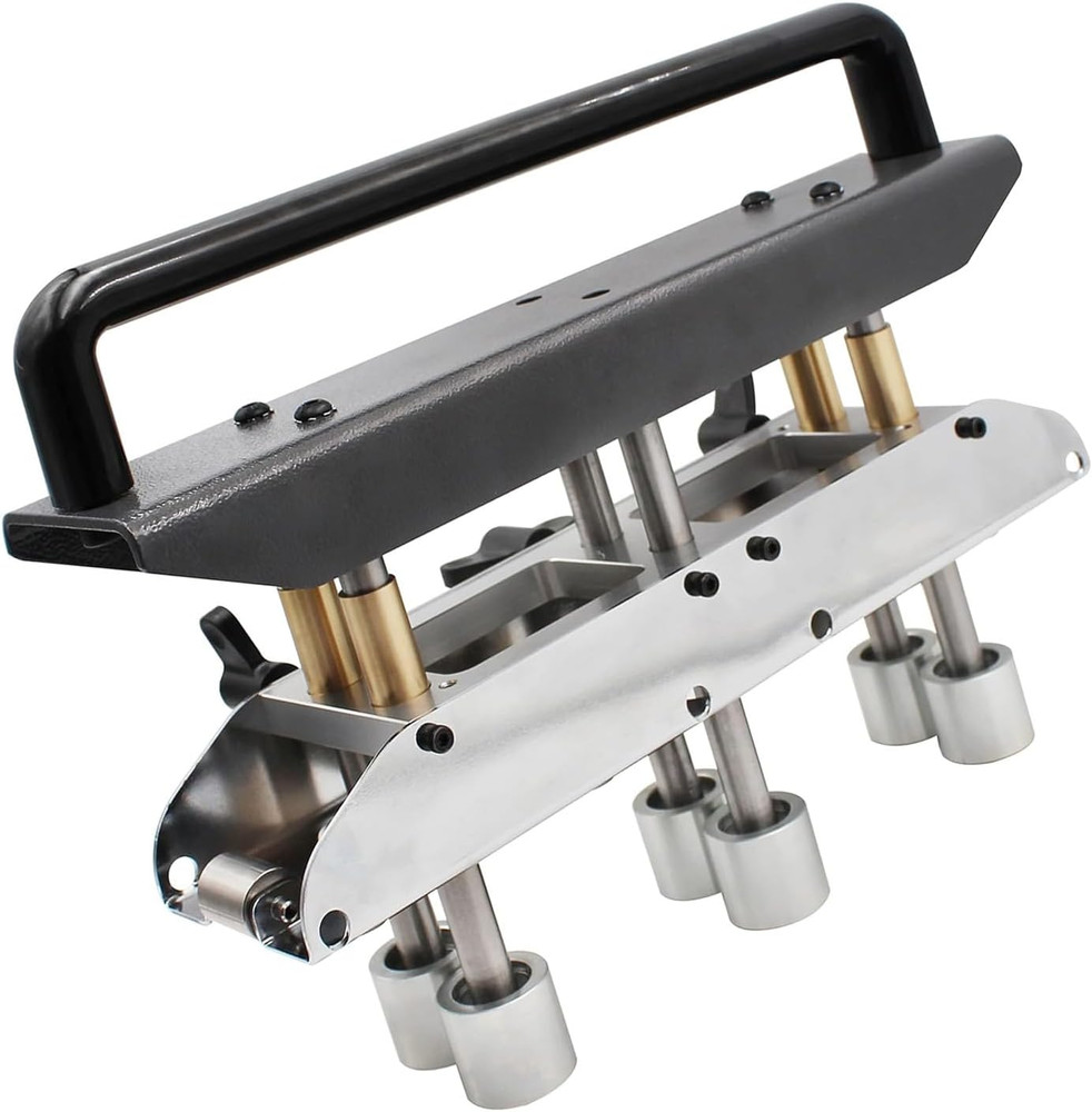 Durable 3 Station Metal Sheet Roller Bender - 0-90° Angle Adjustment