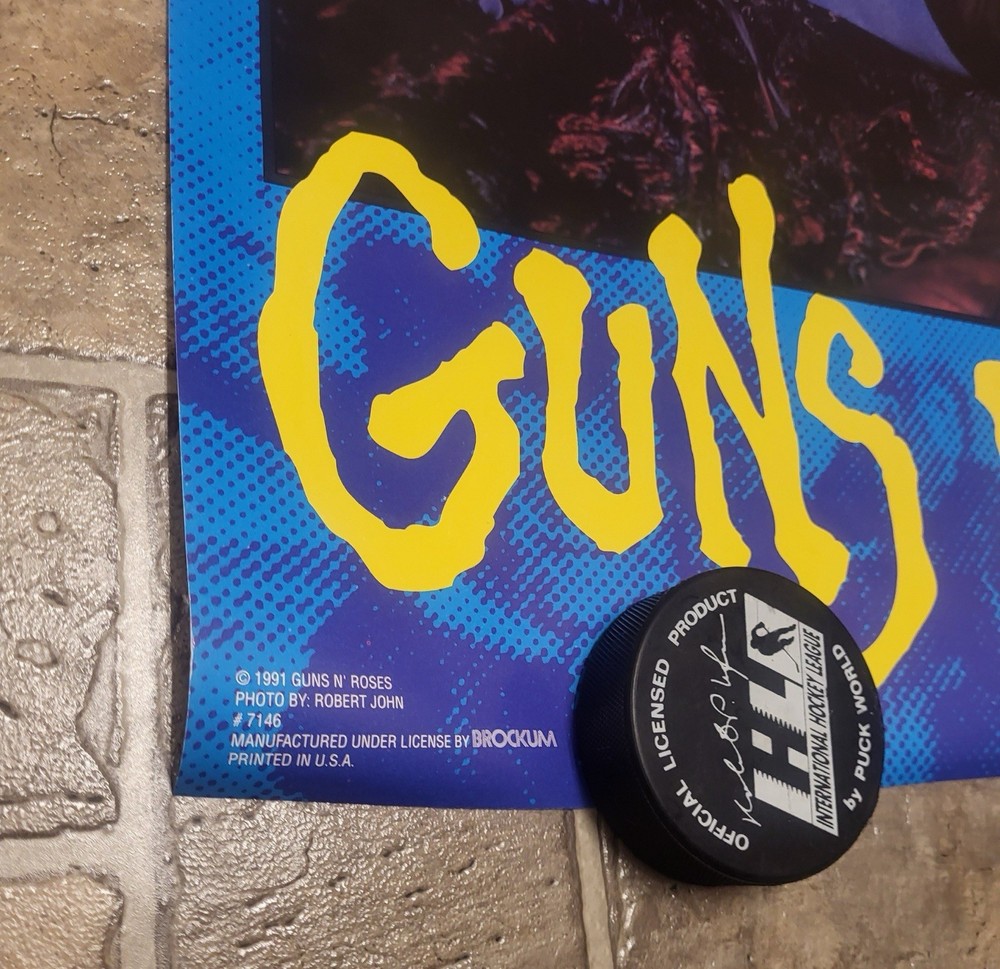 Vintage Slash Poster Guns N Roses 1991 22.5” x 34.5”