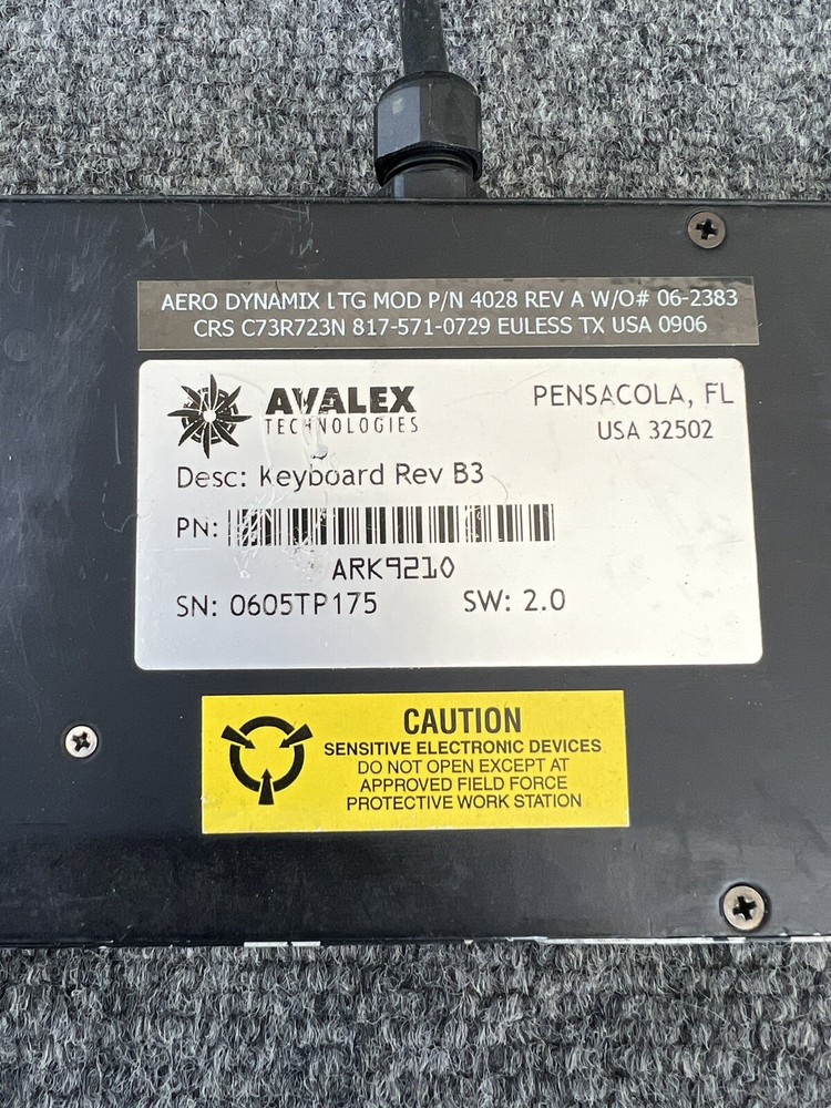 AVALEX TECHNOLOGIES DIGITAL HELICOPTER MAPPING SYSTEM ACCESSORIES PACKAGE