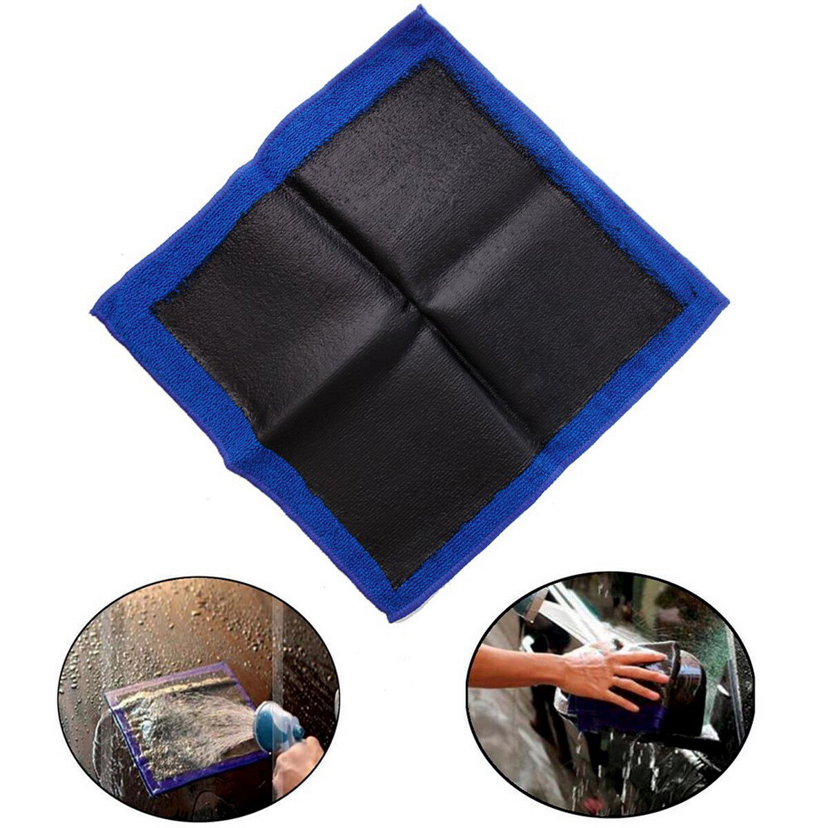 Clay Bar Microfibre Mitt Cloth Towel Auto Car Detailing Cleaning Cloth 12"x12"