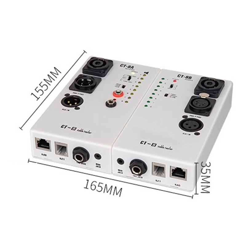 CT-8 Professional Multi-purpose Audio Line Test Instrument Separation Test